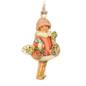 Abbott Collection 37-IMPRINT-035 Girl with Boots Ornament BNWT RETIRED 2022